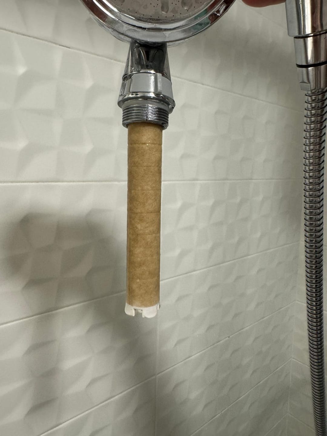 Customer photo review of Filtro de ducha de Vitacare Solutions