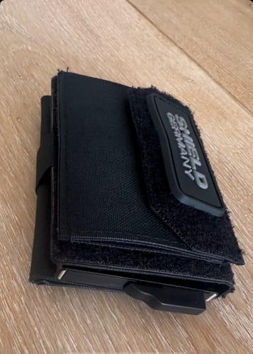 Customer photo review of Tactical Wallet Münzfach - Schwarz