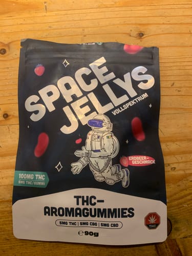 Customer photo review of THC Spacejellies Vollspektrum | 100mg THC | 20 Stk.