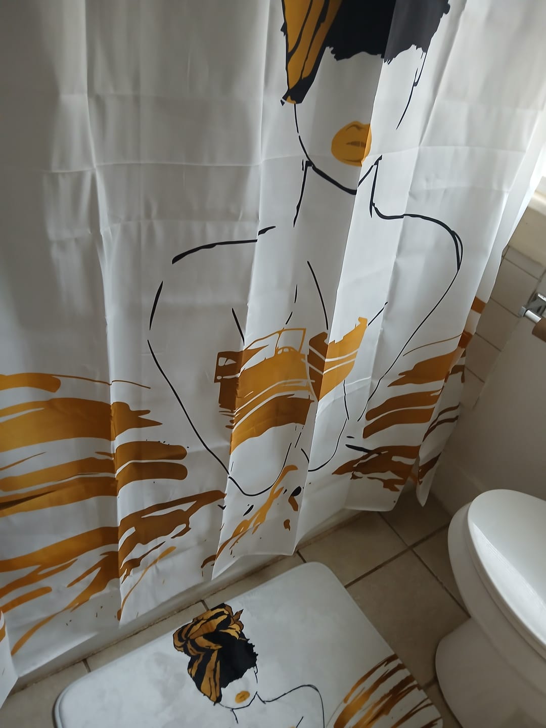 Customer photo review of Oro Bath Mat