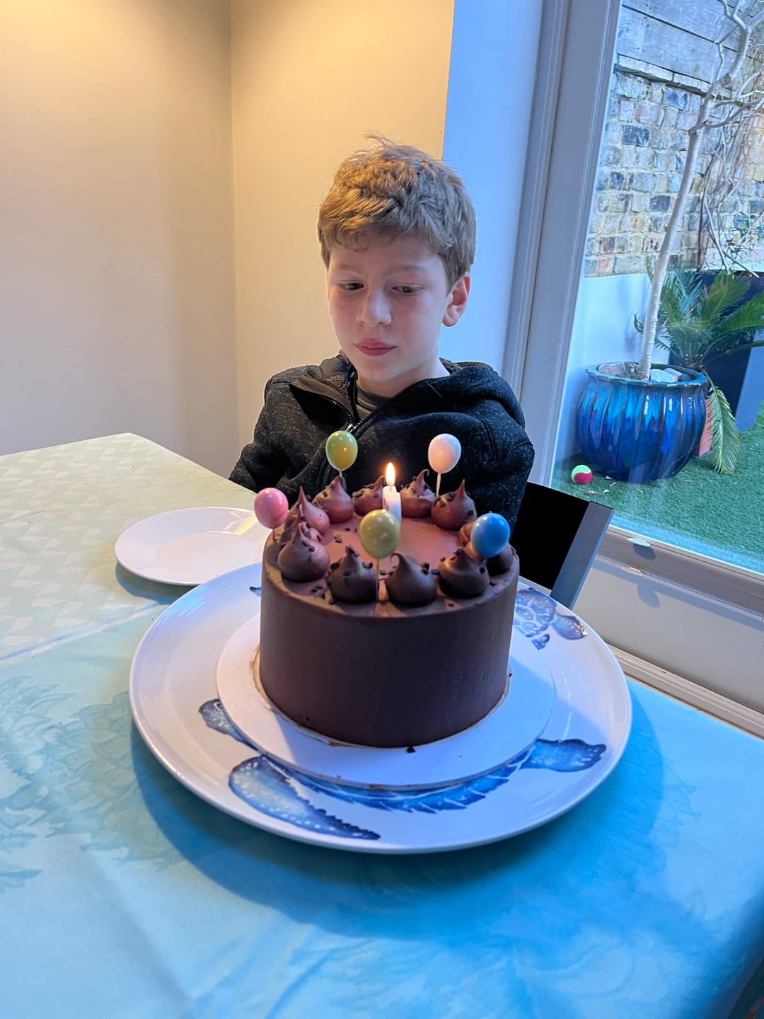 Customer photo review of Classic Chocolate Cake