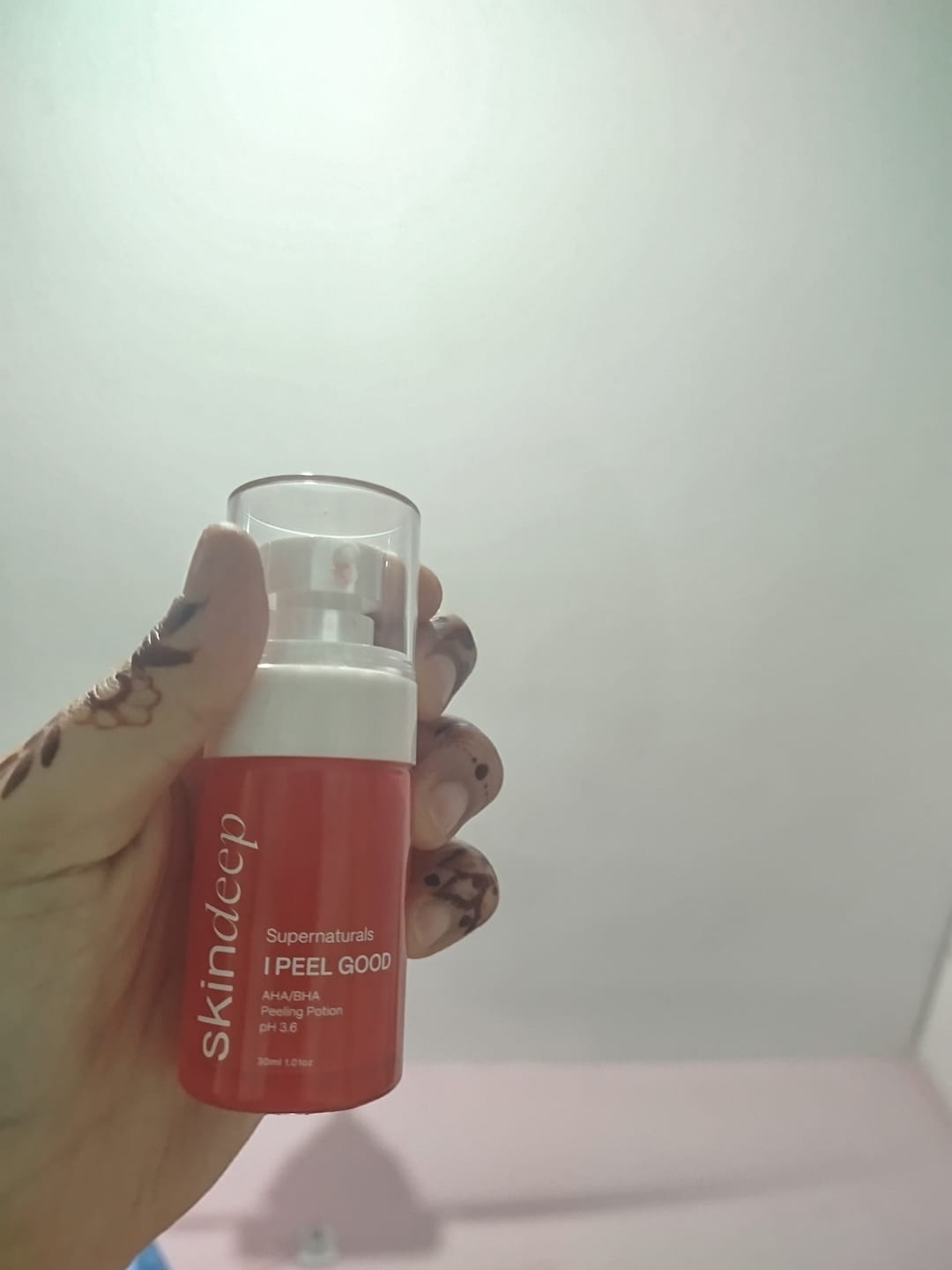 Customer photo review of I PEEL GOOD - AHA/BHA Peeling Potion