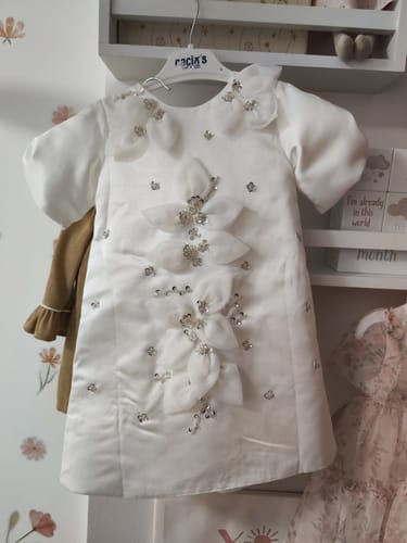 Customer photo review of Baby Girl Birthday Dresses Embroidery Bead Sequin Princess Dress Toddler Party Dress