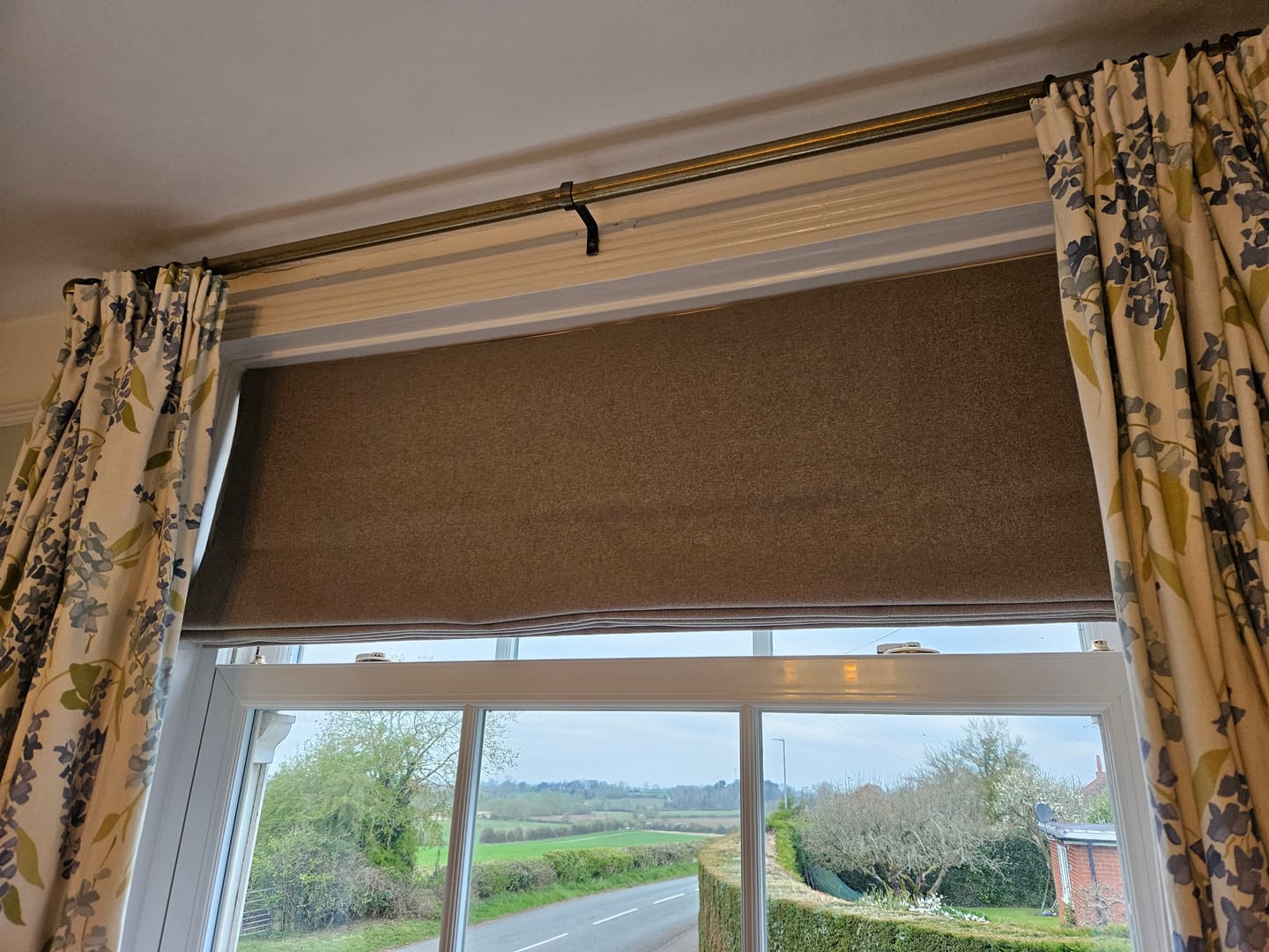 Customer photo review of Blackout Curtain Lining Fabric