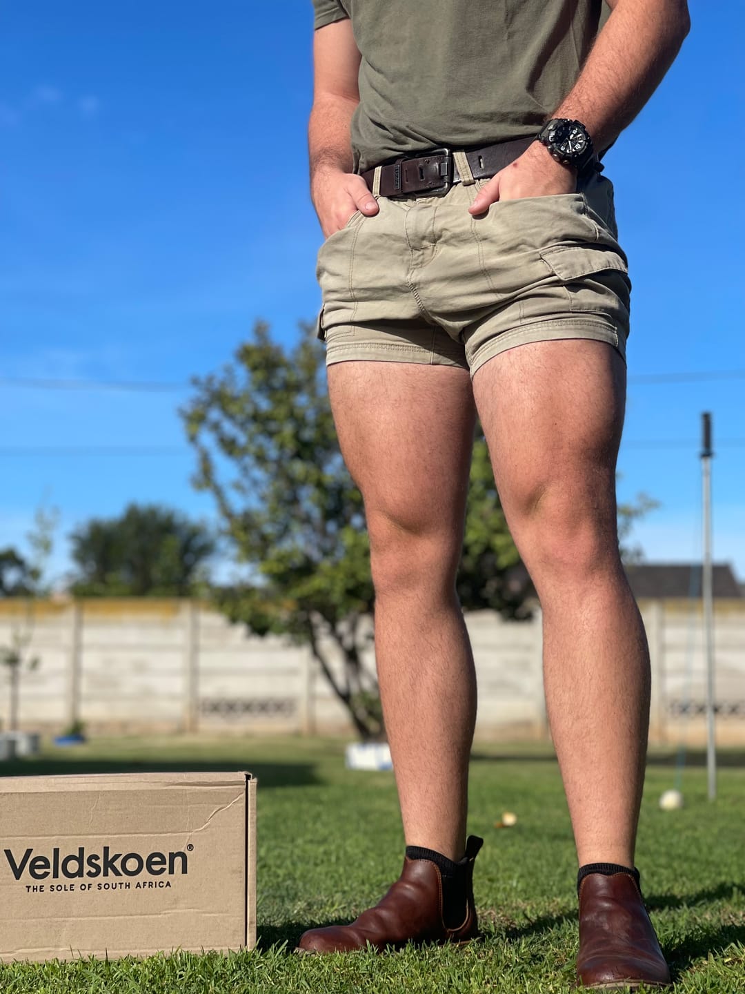 Customer photo review of Woodstock (Brown Sole)