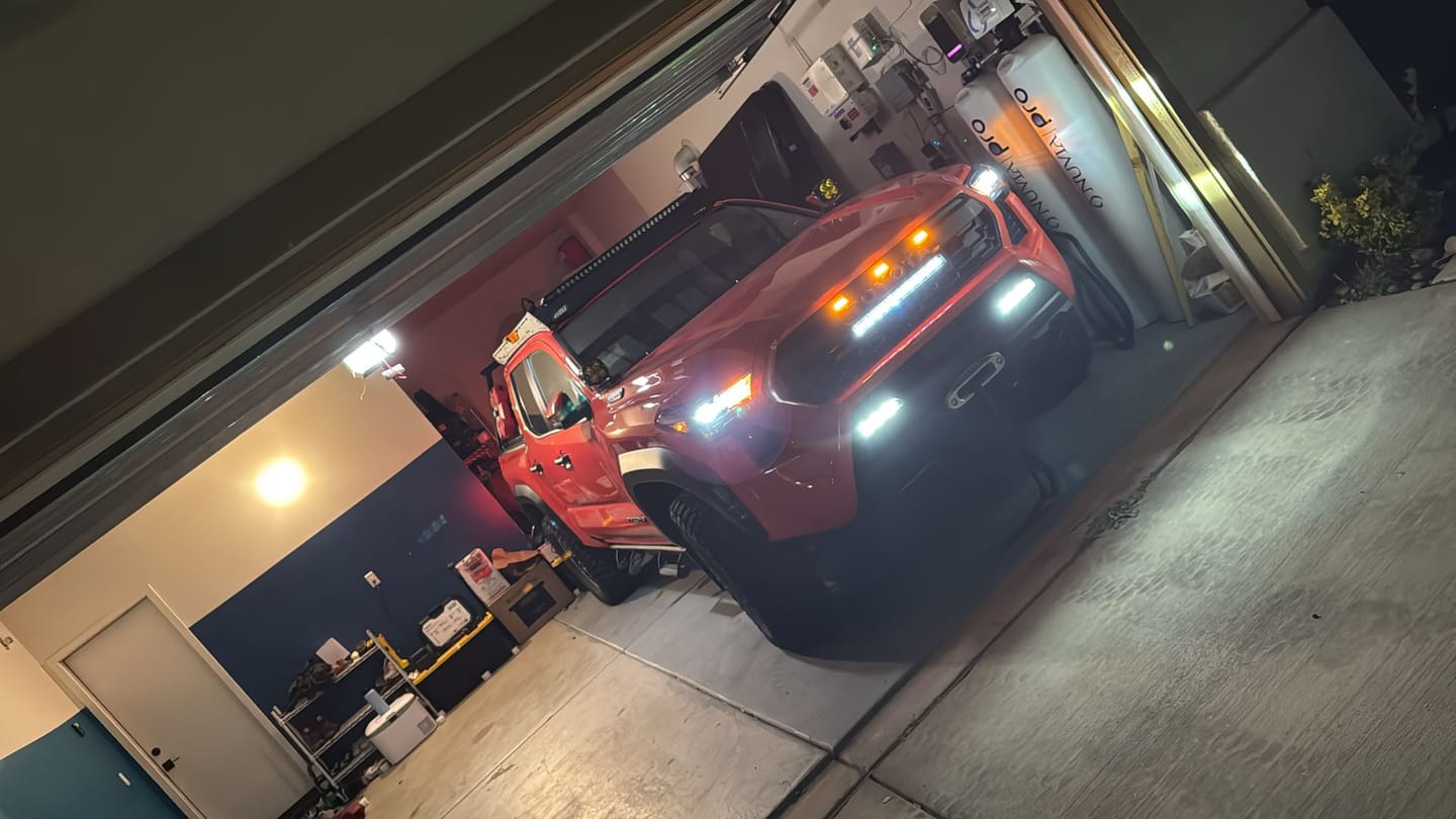 Customer photo review of 2024+ TOYOTA TACOMA TRD PRO STYLE GRILLE
