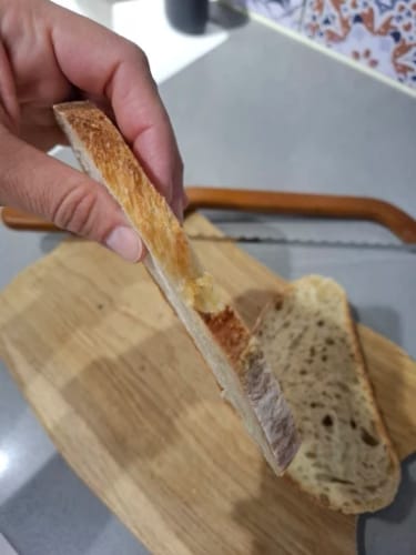 Customer photo review of BowCraft Loaf Cutter