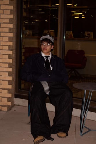 Customer photo review of Curved Leg Pants