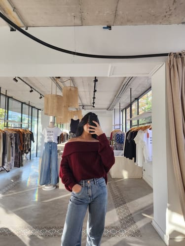 Customer photo review of SWEATER LINA BURDEO