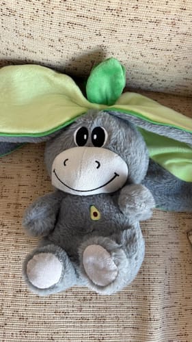 Customer photo review of Atmender Esel-Plüsch