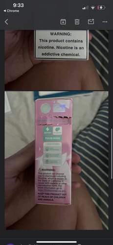 Customer photo review of Geek Bar Pulse X