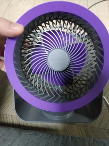 Customer photo review of KINSCOTER Multifunctional Electric Fan Circulator Wireless Portable Home Quiet Ventilator Desktop Wall Ceiling Fan Air Cooler