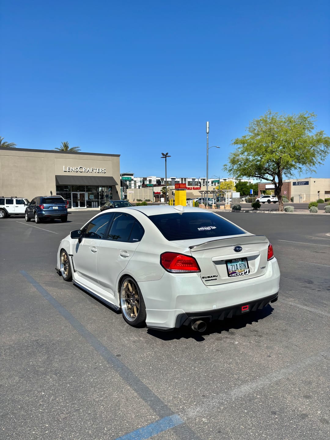 Customer photo review of 2015-21 Subaru WRX / STi CS Style Rear Apron Lip