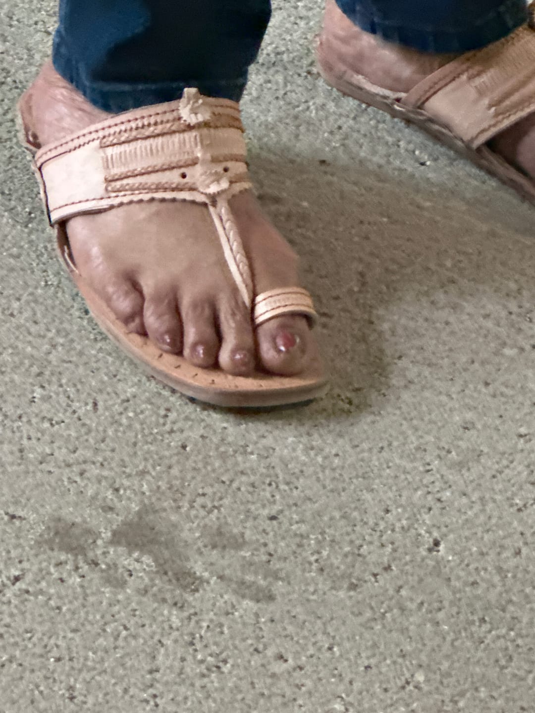 Customer photo review of Water Buffalo Sandals
