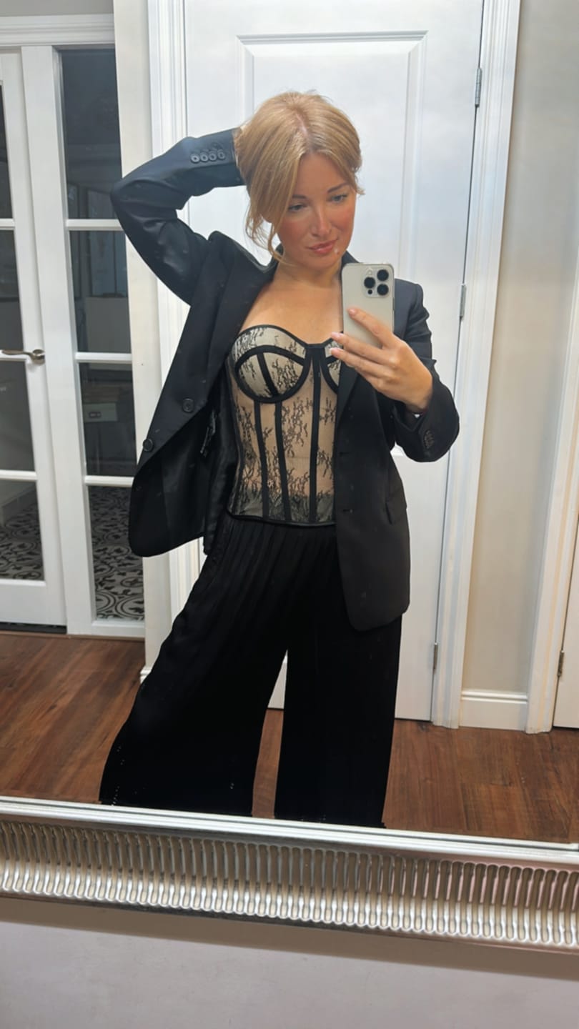 Customer photo review of Olivia corset