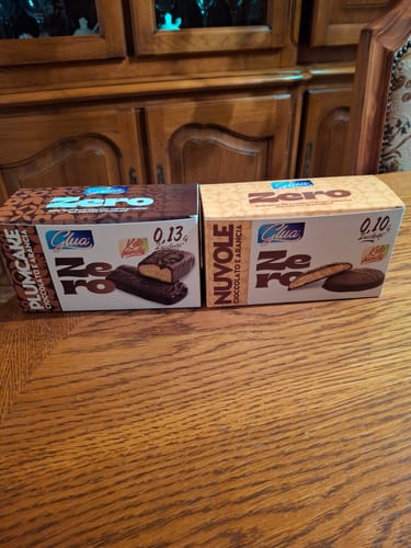 Customer photo review of Plumcake ricoperto di cioccolato al gusto arancia
