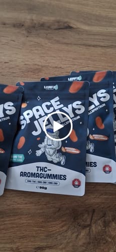 Customer video review of THC Spacejellies Vollspektrum | 100mg THC | 20 Stk.