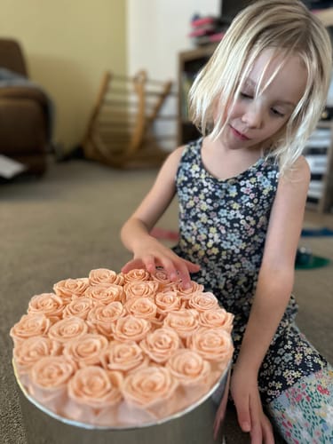 Customer photo review of The Austin Rose Bouquet
