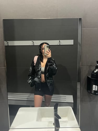 Customer photo review of W555 Bad Idea Hoodie