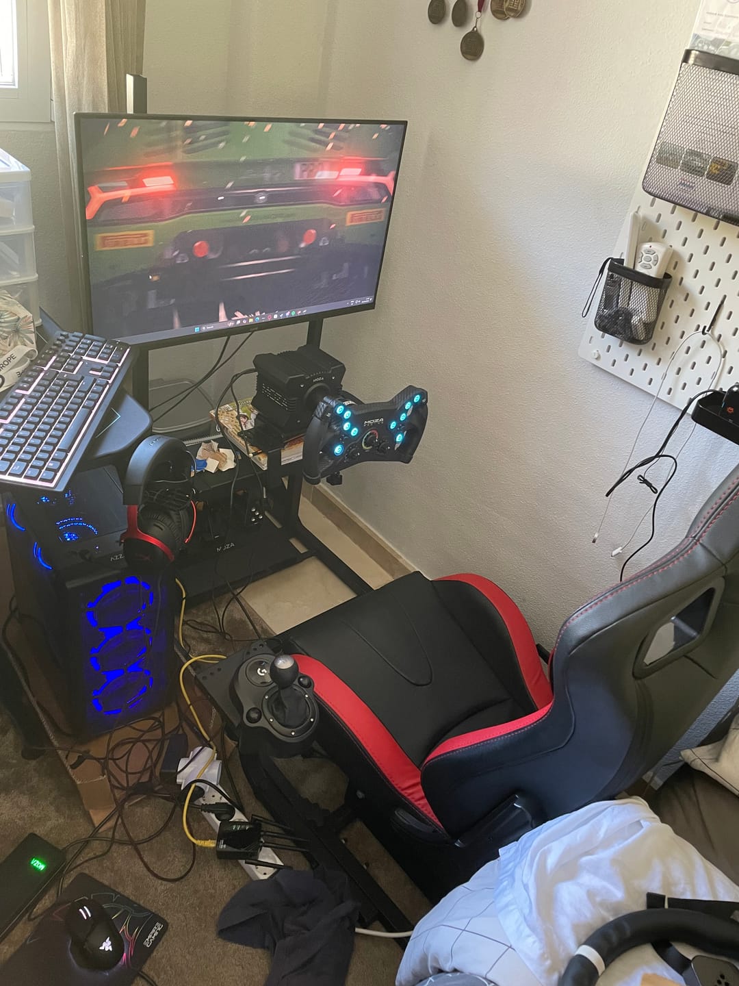 Customer photo review of ART Simulator Single Monitor Mount