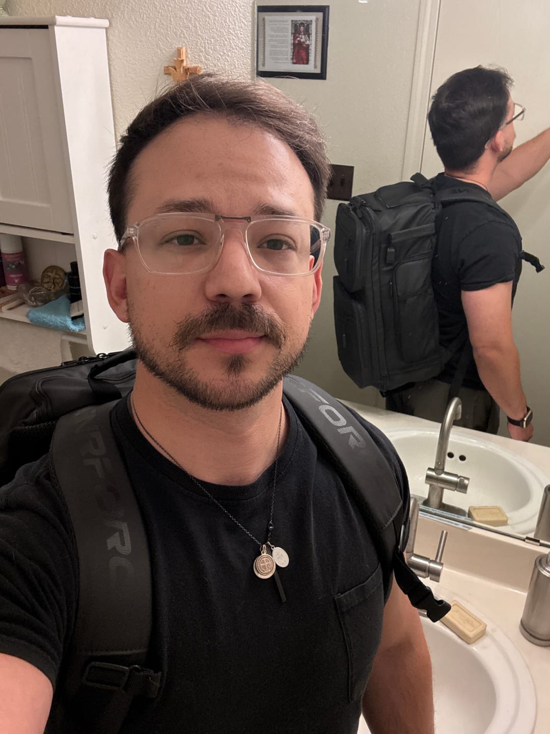 Customer photo review of Ultimate Travel Backpack