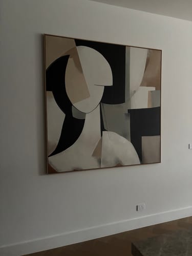 Customer review photo for Contemporary Minimalist Art #MA055