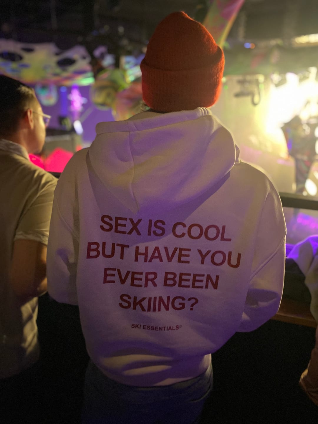 Customer photo review of SEX IS COOL - Oversized Hoodie