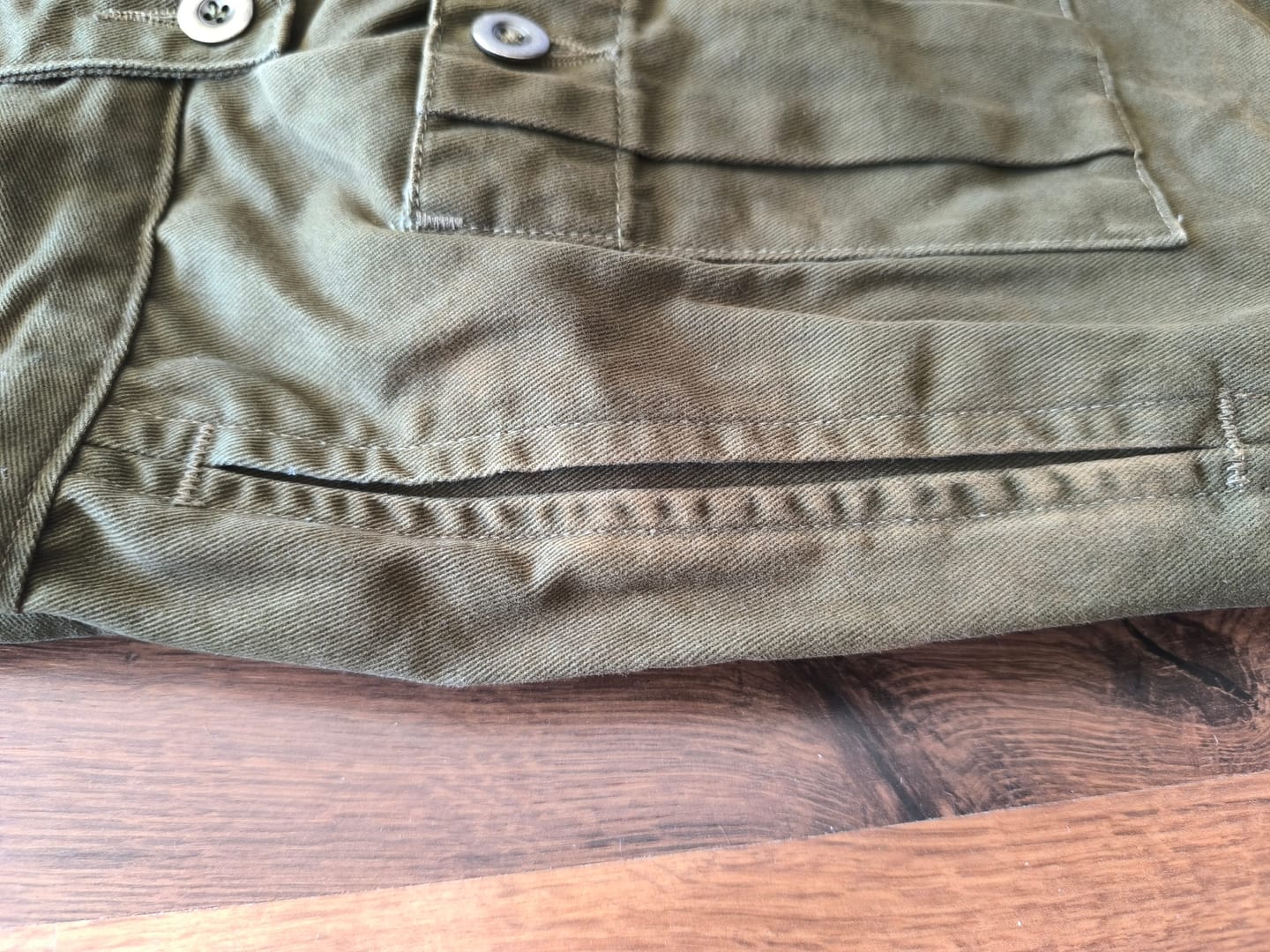 Customer photo review of 1943 British Army KD & JG Gurkha Bermuda Pants - Olive