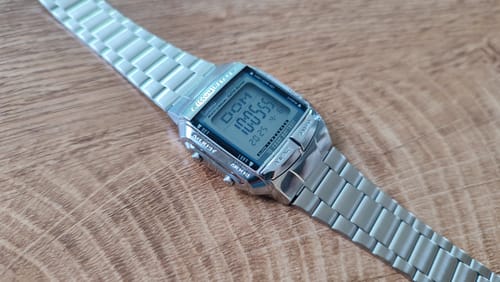 Customer photo review of Reloj Casio Databank Telememo Vintage DB-360-1ADF Plateado