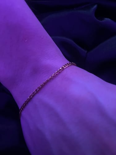 Customer photo review of Cuban Bracelet - Gold