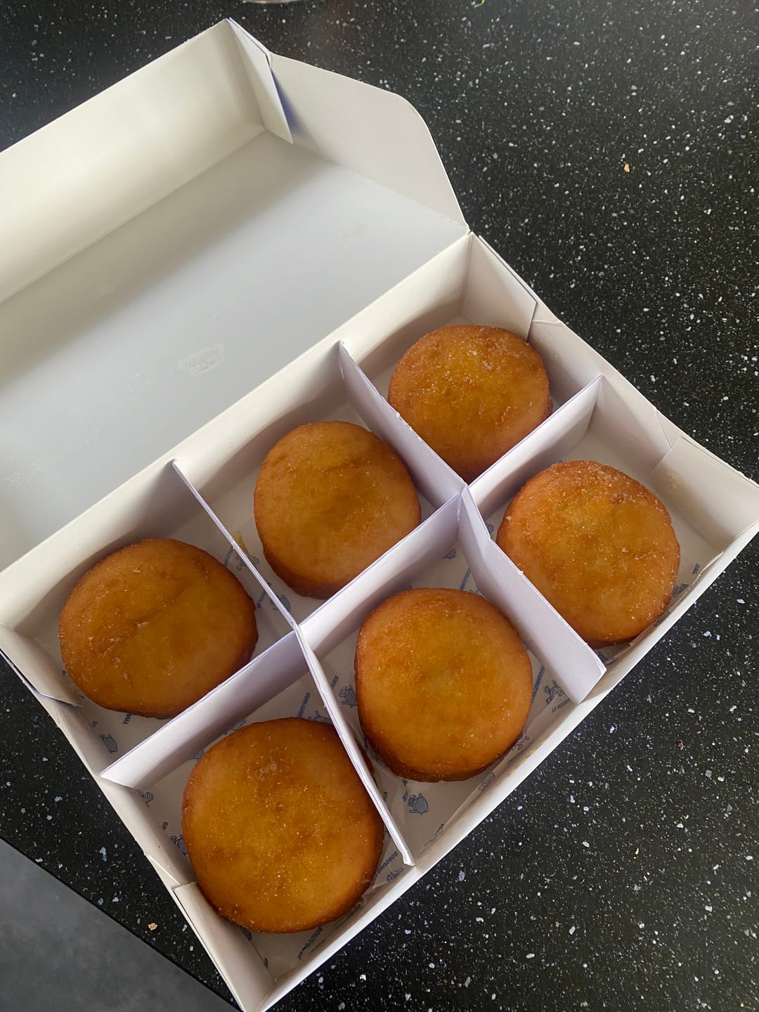 Customer photo review of The Custard Box