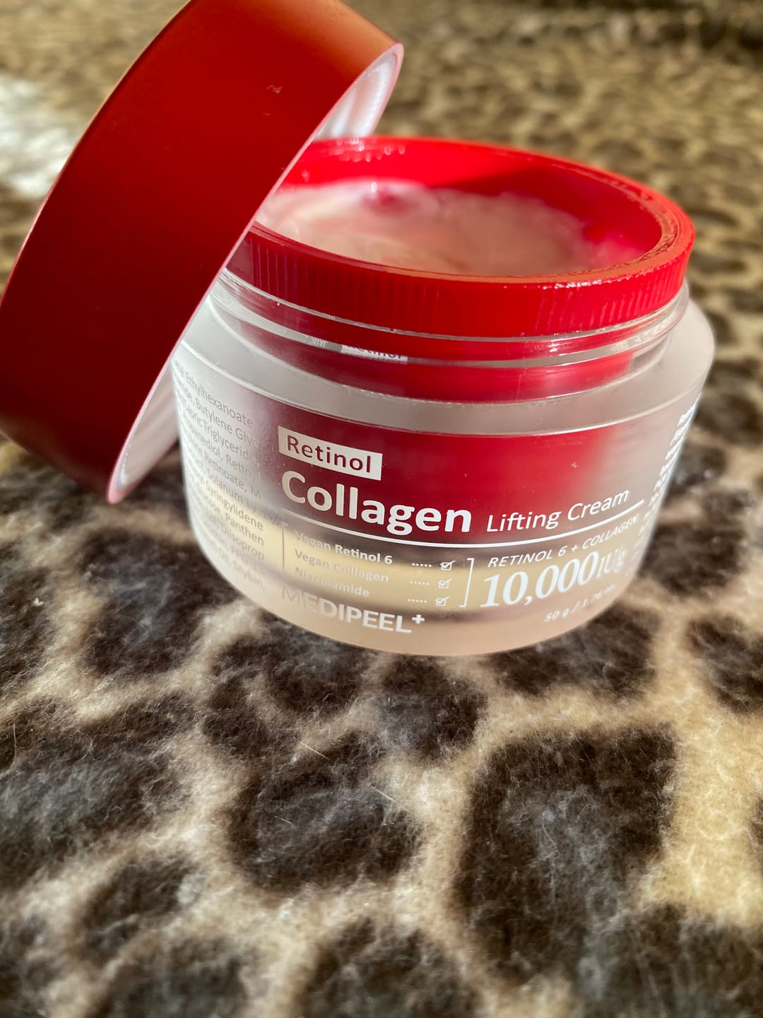 Customer photo review of Dubultais liftinga krēms ar retinolu un kolagēnu Medi-Peel Retinol Collagen Lifting Cream