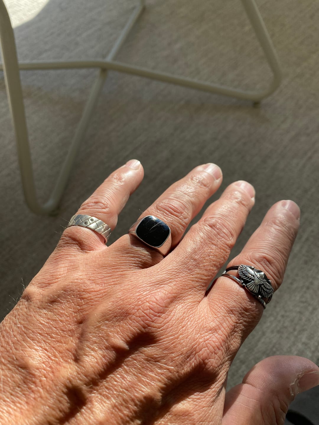 Customer photo review of ON THE ROAD. - 925 STERLING SILVER