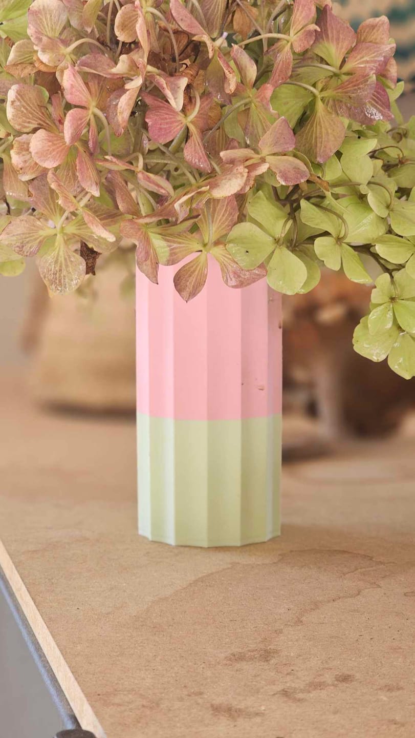 Customer photo review of The Millie vase