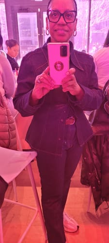 Customer photo review of Skater Denim Shirt