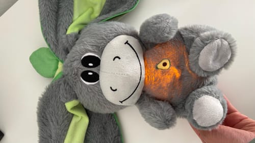 Customer photo review of Atmender Esel-Plüsch