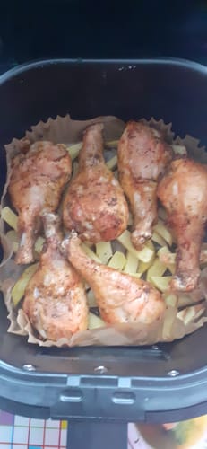 Customer photo review of Air Fryer Novio Grill & Fry