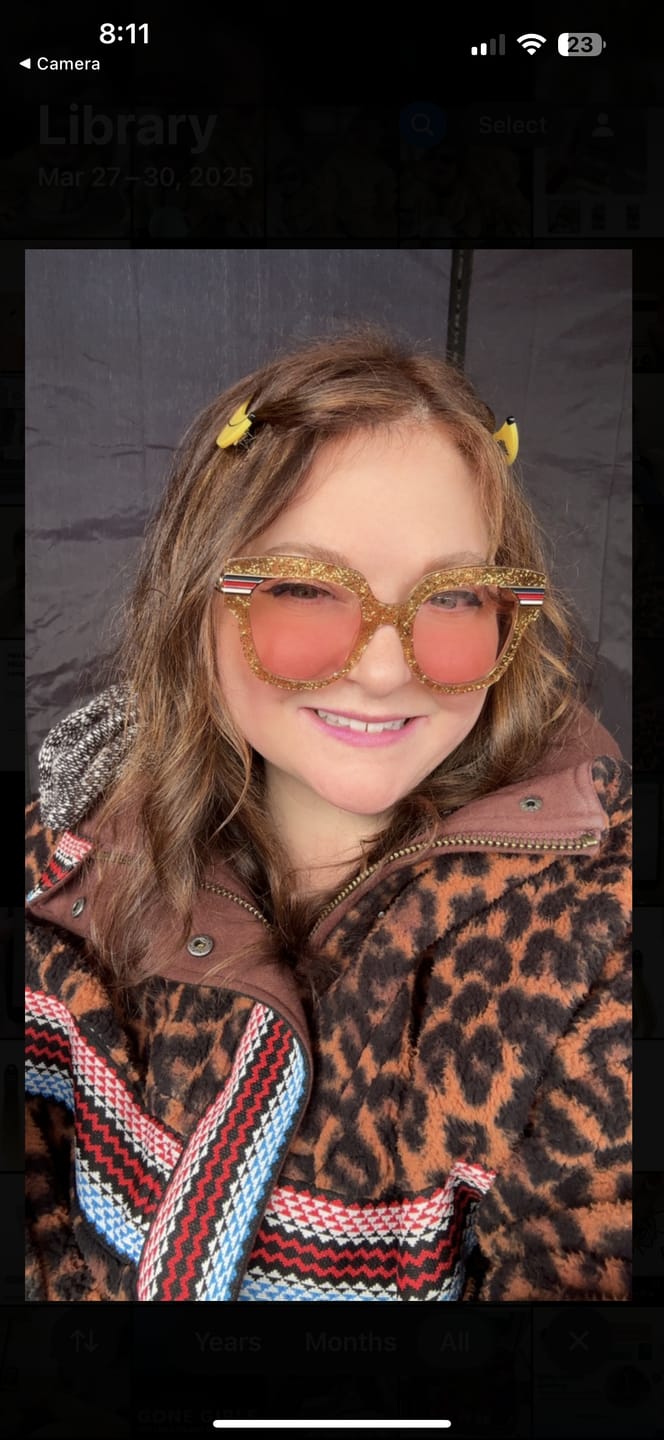 Customer photo review of Baguette Alligator Hair Clip Set