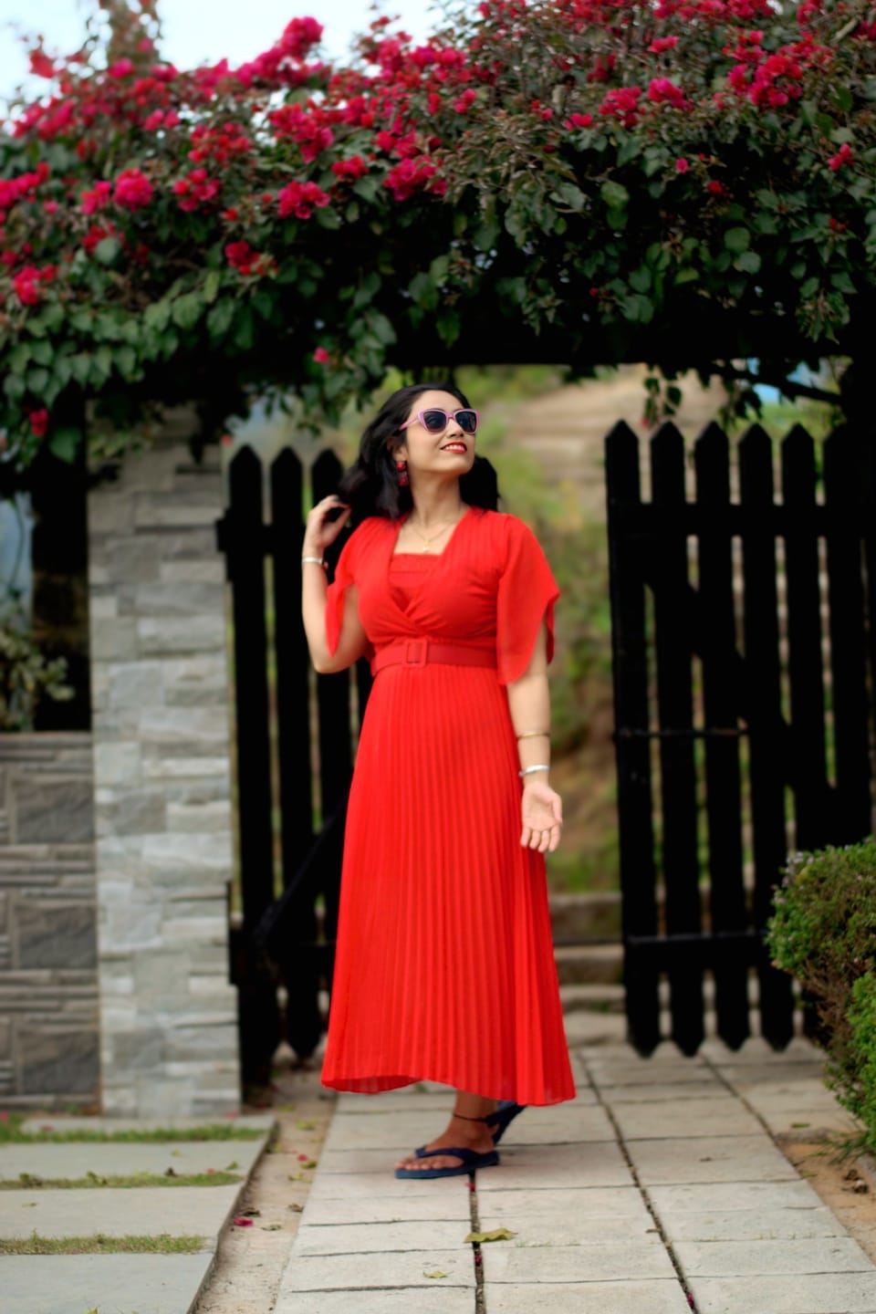 Customer photo review of Parota Statement Dress