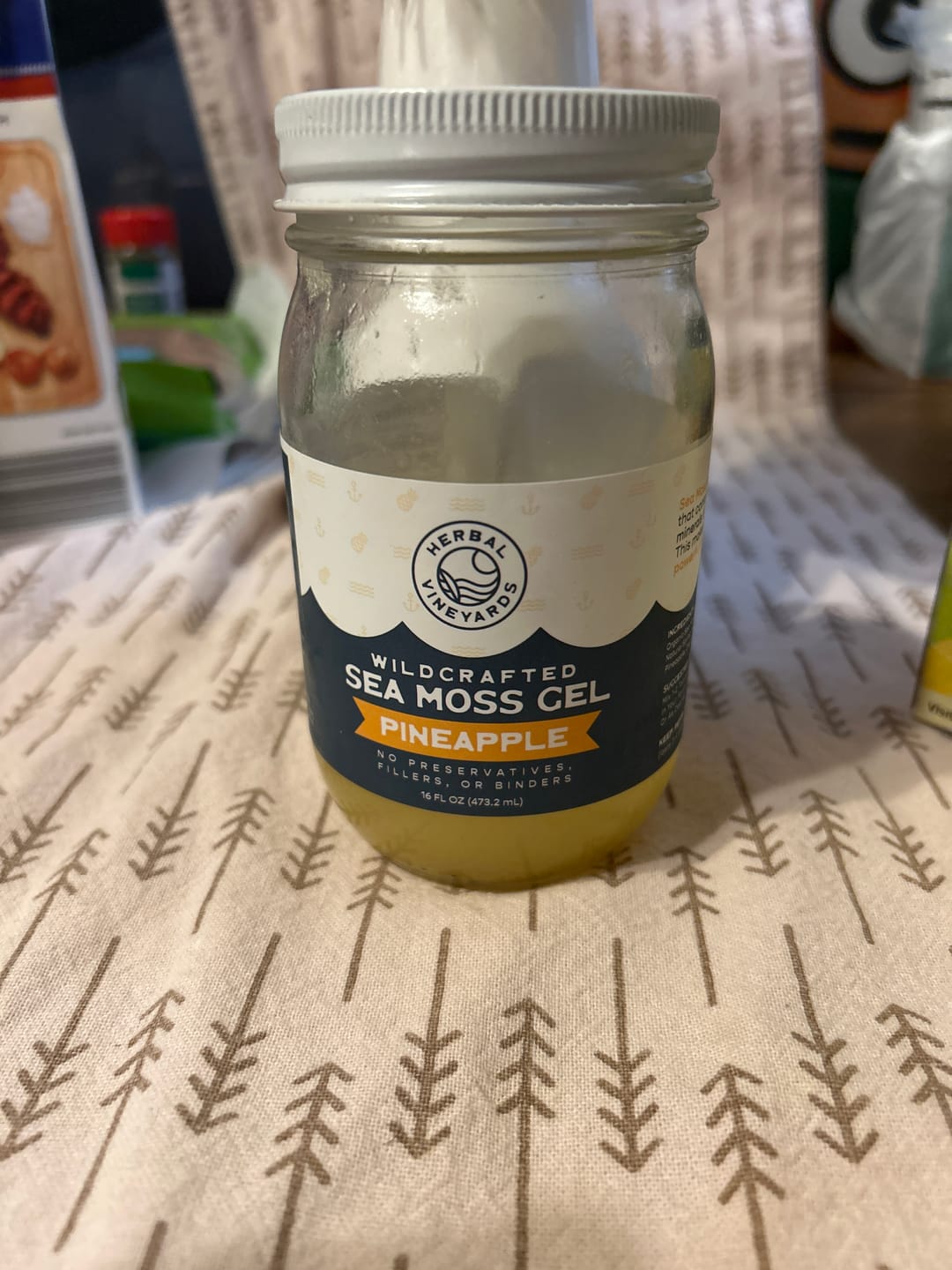 Customer photo review of EXCLUSIVE PINEAPPLE SEA MOSS GEL