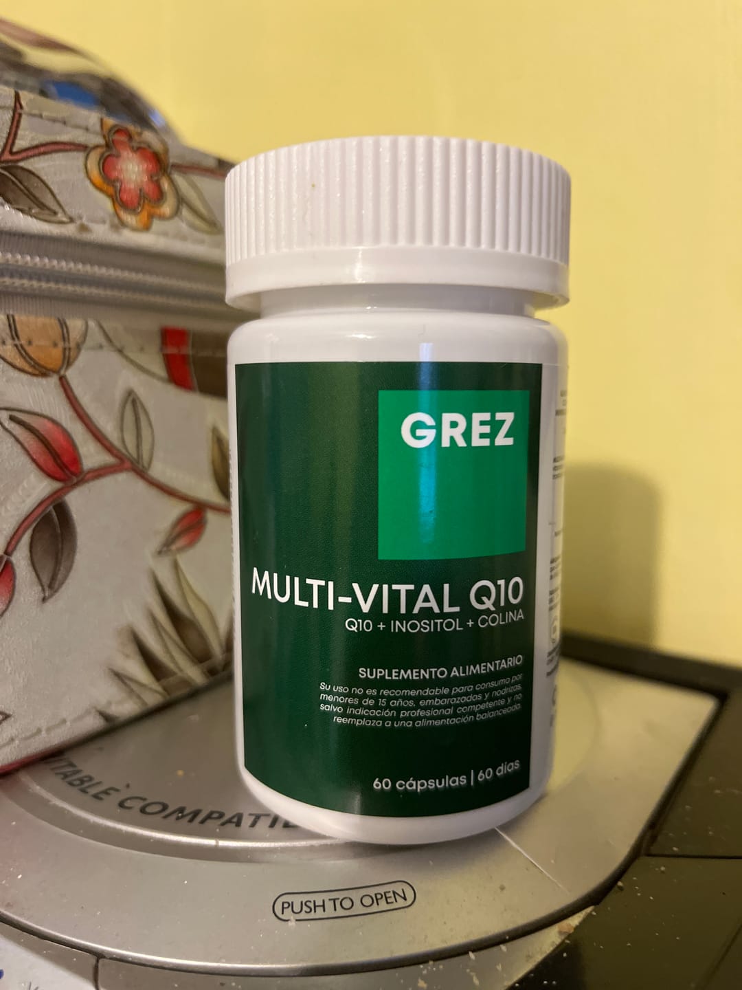 Customer photo review of MULTI-VITAL Q10 - Vitaminas + Q10 + Inositol + Colina - 30 cápsulas