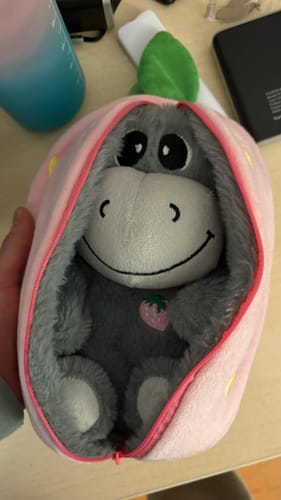 Customer photo review of Atmender Esel-Plüsch