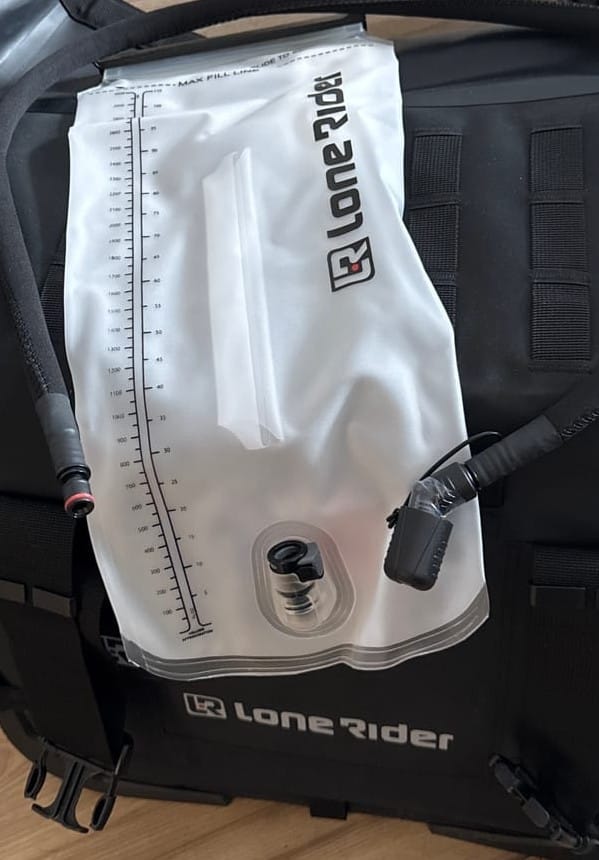 Customer photo review of Hydration Bladder 3L