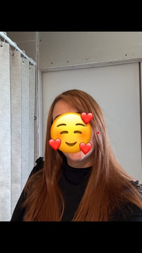 Customer photo review of Lissage Au Tanin au Pépins de Raisin + Shampoing Clarifiant