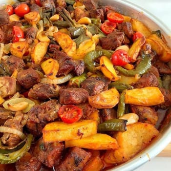 Customer photo review of Halal Beef Cubes - Gosht (Stew)