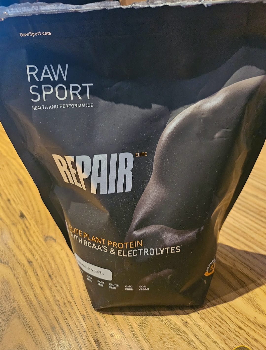 Customer photo review of Elite Repair Protein Powder