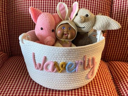 Customer photo review of Basket Size