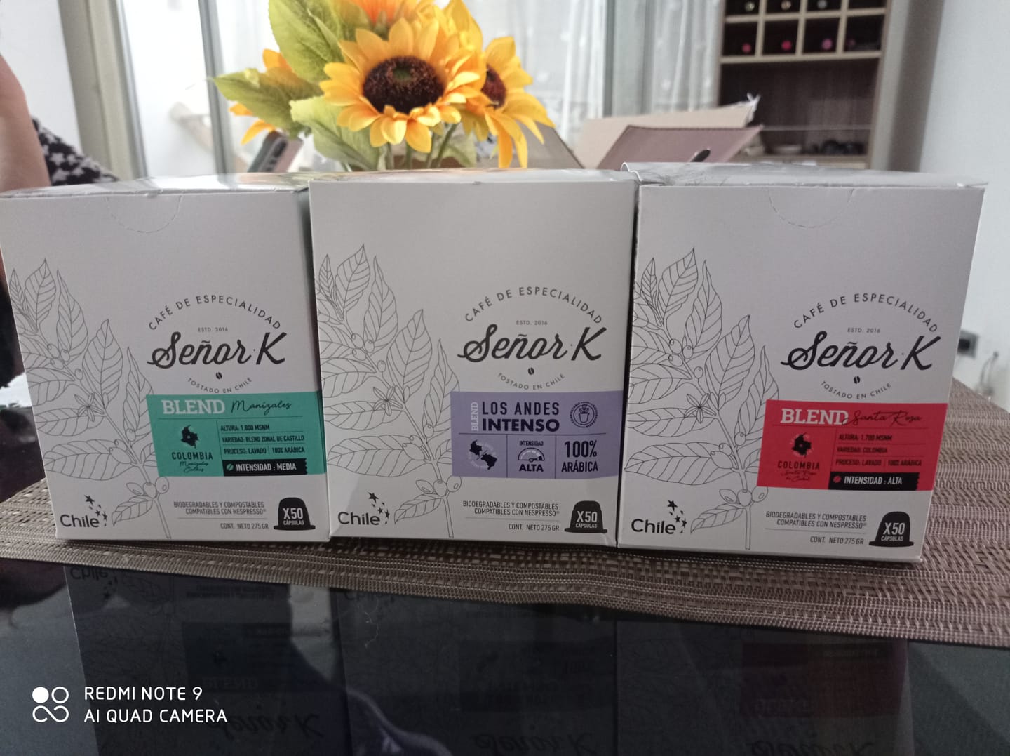 Customer photo review of Cápsulas para Nespresso | Colombia Blend Manizales 50 UNIDADES
