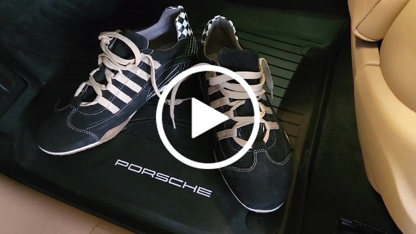 Customer video review of Men's Racing Sneaker in Corsa Rosso (Red and Sand)