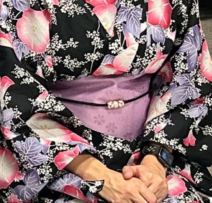 Customer photo review of Kazari Himo - White/Red Triple Beads